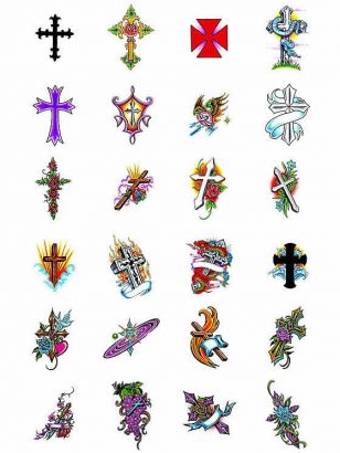 Multi Cross Pic Tattoo Gallery